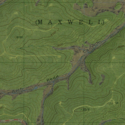 NM-CO-CALIENTE CANYON NORTH: GeoChange 1961-2014 Preview 2