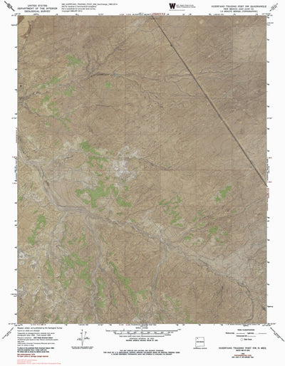 NM-HUERFANO TRADING POST NW: GeoChange 1965-2014 Preview 1