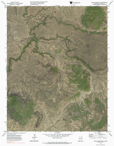 NM-TINAJA MOUNTAIN: GeoChange 1969-2014 Preview 1