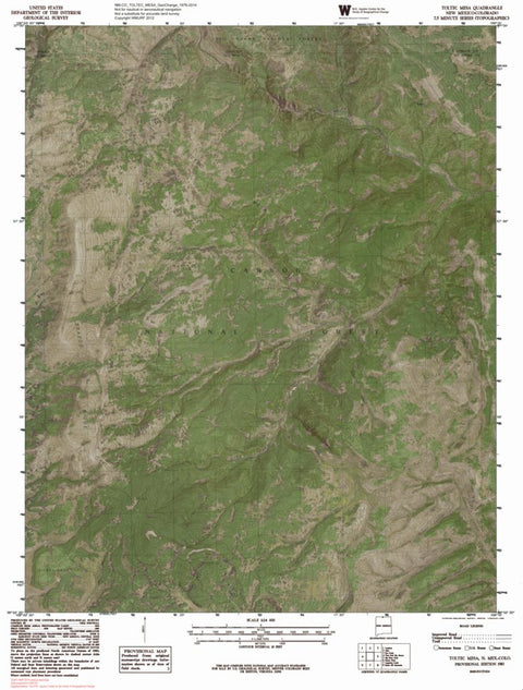 NM-CO-TOLTEC MESA: GeoChange 1976-2014 Preview 1