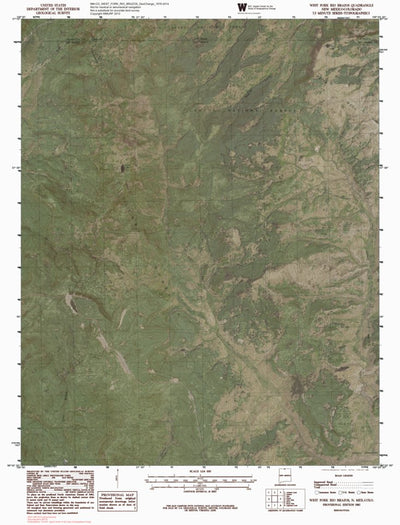 NM-CO-WEST FORK RIO BRAZOS: GeoChange 1976-2014 Preview 1