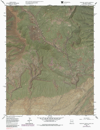 NM-CO-PURGATORY CANYON: GeoChange 1958-2014 Preview 1