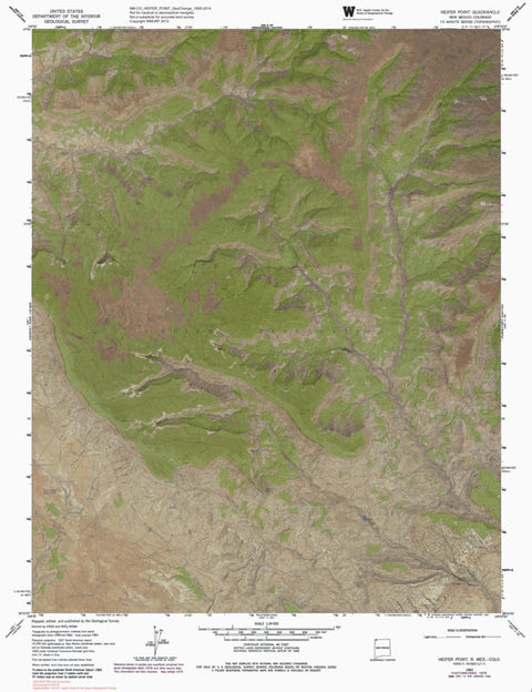 NM-CO-HEIFER POINT: GeoChange 1958-2014 Preview 1