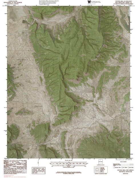 NM-POUNDS MESA: GeoChange 1976-2014 Preview 1