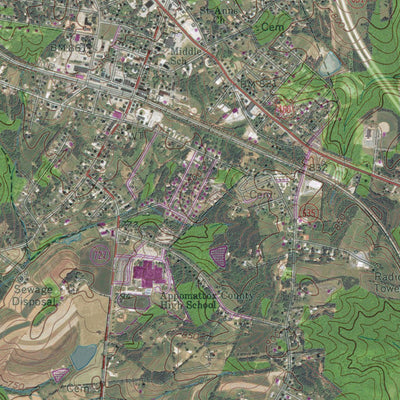 VA-APPOMATTOX: GeoChange 1967-2012 Preview 3