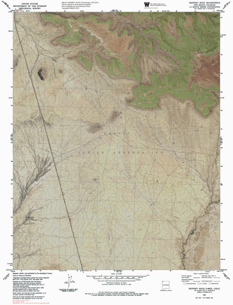 NM-CO-SKINNEY ROCK: GeoChange 1975-2014 Preview 1