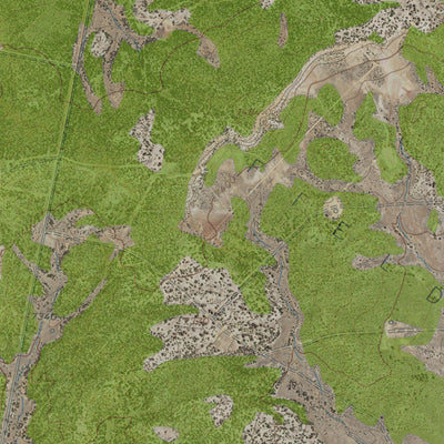 NM-FIVE LAKES CANYON NW: GeoChange 1963-2014 Preview 3
