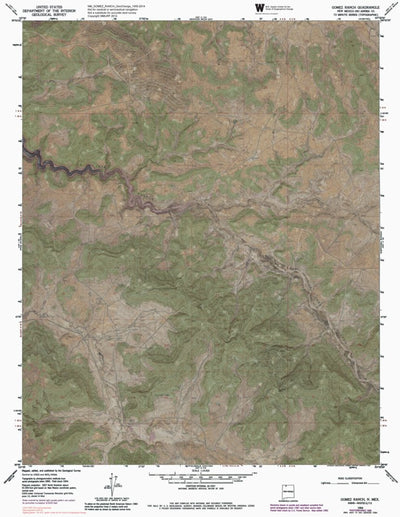 NM-GOMEZ RANCH: GeoChange 1950-2014 Preview 1