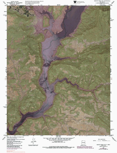NM-BANCOS MESA NW: GeoChange 1950-2014 Preview 1