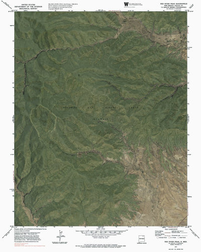 NM-RED RIVER PEAK: GeoChange 1969-2014 Preview 1