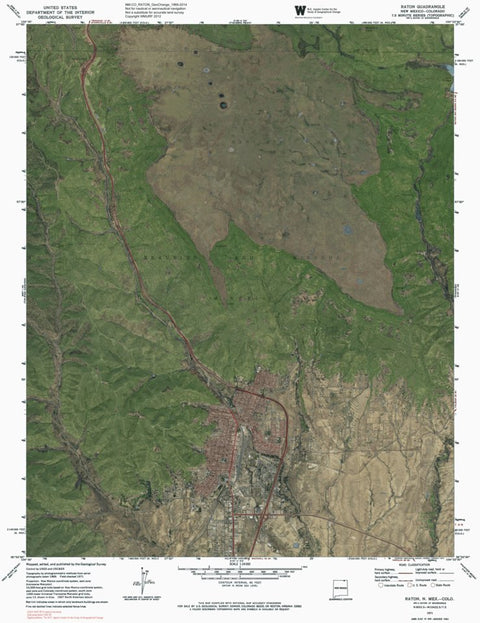 NM-CO-RATON: GeoChange 1969-2014 Preview 1
