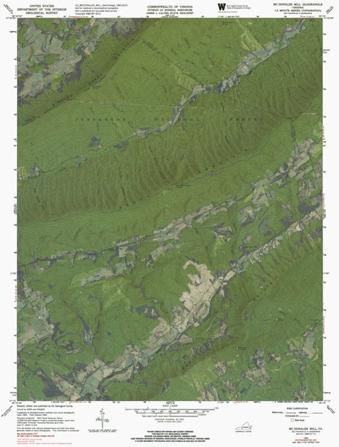VA-MCDONALDS MILL: GeoChange 1963-2012 Preview 1