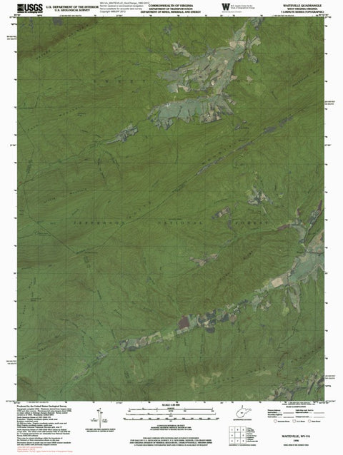 WV-VA-WAITEVILLE: GeoChange 1982-2012 Preview 1