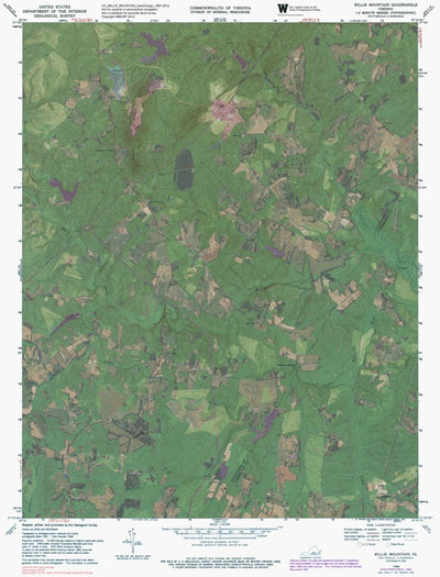 VA-WILLIS MOUNTAIN: GeoChange 1967-2012 Preview 1