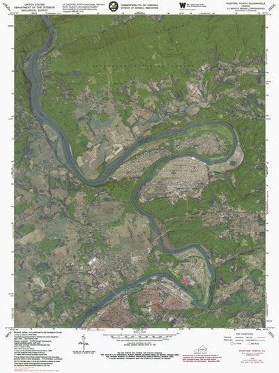 VA-RADFORD NORTH: GeoChange 1963-2012 Preview 1