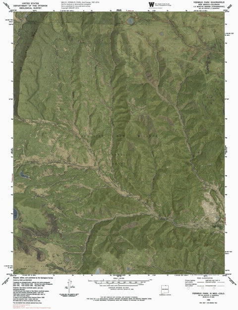NM-CO-VERMEJO PARK: GeoChange 1961-2014 Preview 1