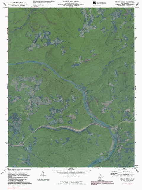 WV-MEADOW CREEK: GeoChange 1969-2011 Preview 1