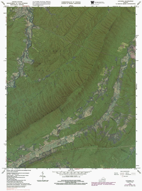 VA-CATAWBA: GeoChange 1960-2012 Preview 1