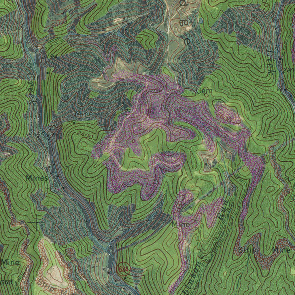 VA-HONAKER: GeoChange 1967-2012 Map by Western Michigan University ...