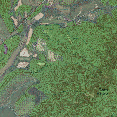 VA-HORSESHOE MOUNTAIN: GeoChange 1967-2012 Preview 2