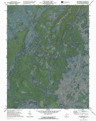 WV-WILLIAMSBURG: GeoChange 1970-2011 Preview 1