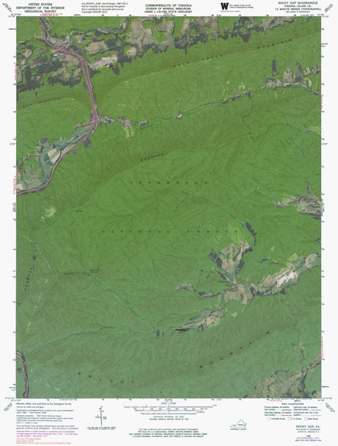 VA-ROCKY GAP: GeoChange 1967-2012 Preview 1