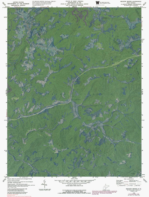 WV-MEADOW BRIDGE: GeoChange 1969-2011 Preview 1