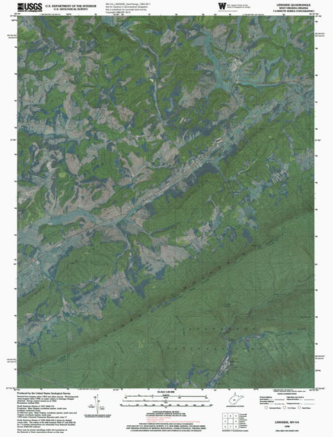 WV-VA-LINDSIDE: GeoChange 1963-2011 Preview 1
