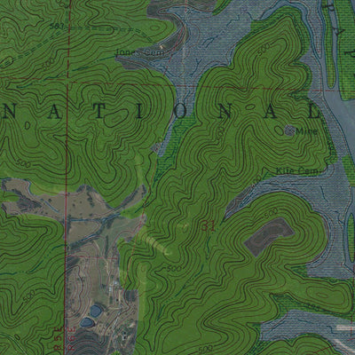 MO-GREENVILLE SW: GeoChange 1964-2012 Preview 2