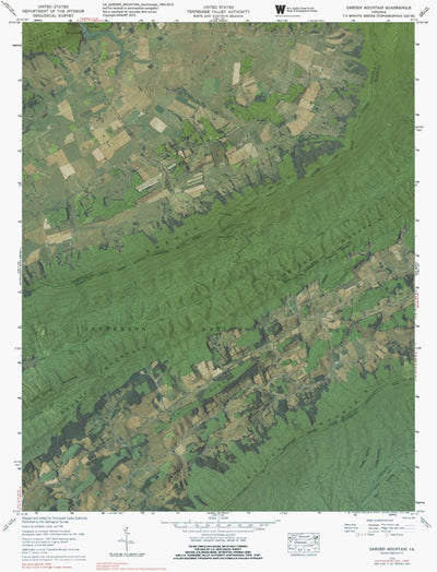 VA-GARDEN MOUNTAIN: GeoChange 1954-2012 Preview 1