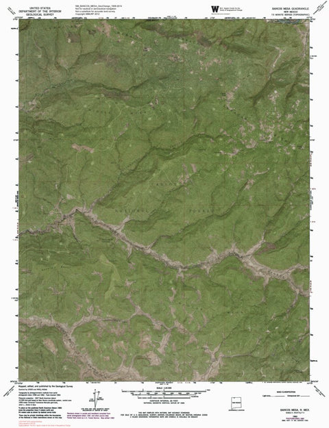 NM-BANCOS MESA: GeoChange 1958-2014 Preview 1