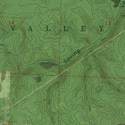 MO-SUMMERSVILLE NE: GeoChange 1966-2014 Preview 2