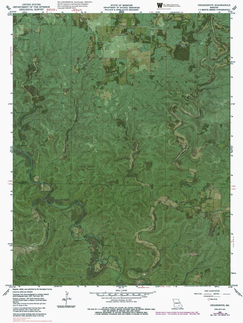 MO-CEDARGROVE: GeoChange 1949-2014 Preview 1