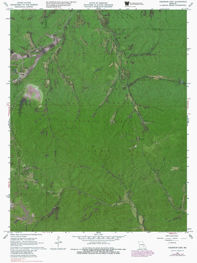 MO-VIBURNUM EAST: GeoChange 1965-2014 Preview 1