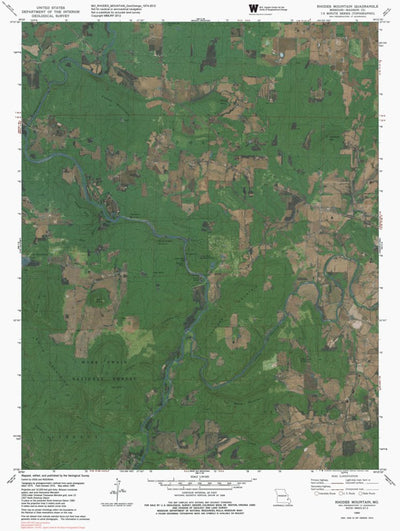MO-RHODES MOUNTAIN: GeoChange 1974-2012 Preview 1