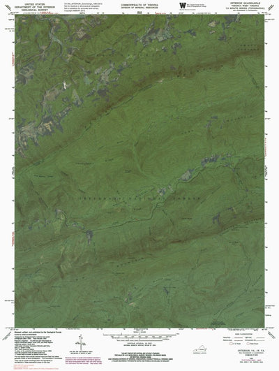 VA-WV-INTERIOR: GeoChange 1963-2012 Preview 1