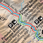 Roaring Fork River and Frying Pan River Fishing Map - Aspen to Basalt, Colorado Preview 3