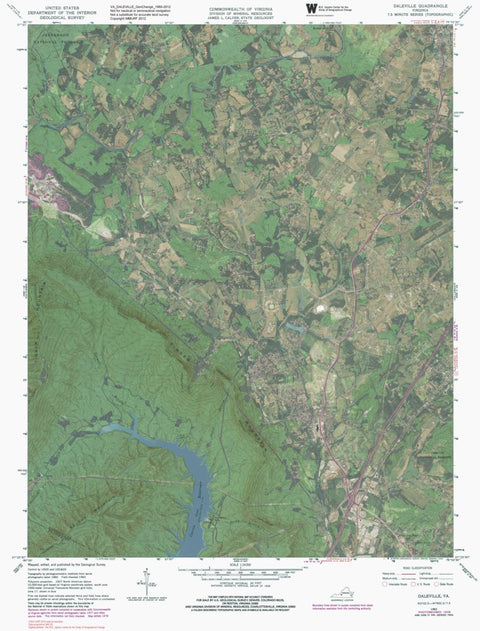 VA-DALEVILLE: GeoChange 1960-2012 Preview 1