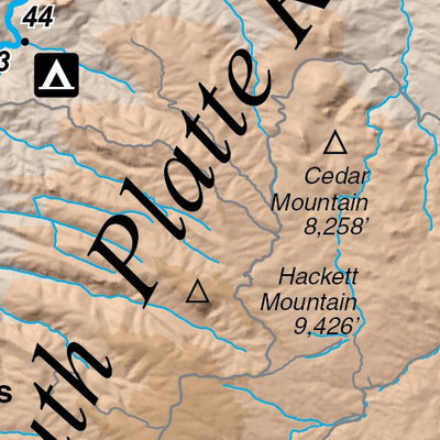 South Platte River Fishing Map - Eleven Mile Reservoir to Chatfield Reservoir Colorado Preview 3