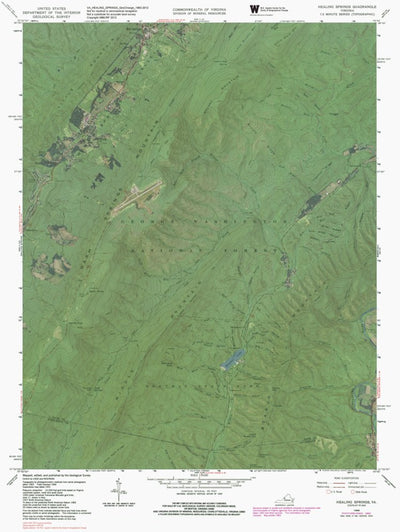 VA-HEALING SPRINGS: GeoChange 1963-2012 Preview 1