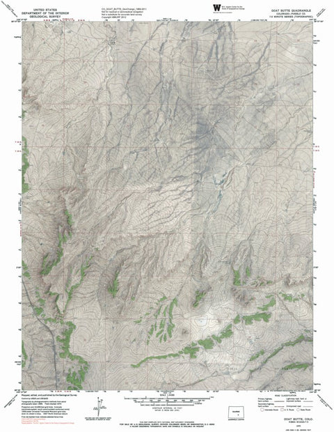 CO-GOAT BUTTE: GeoChange 1969-2011 Preview 1