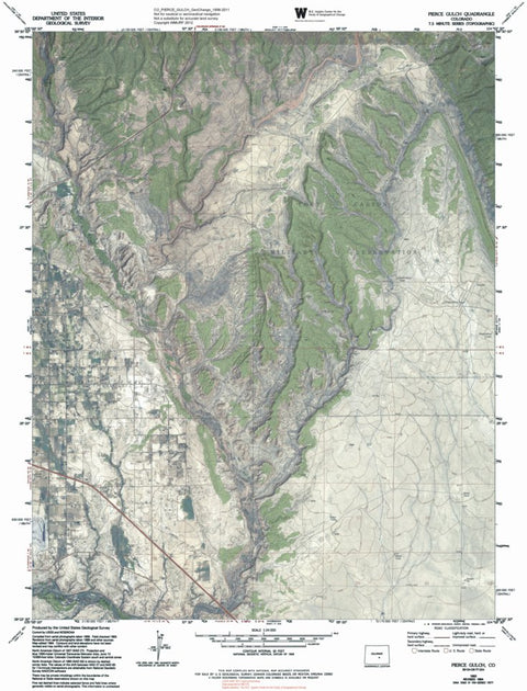 CO-PIERCE GULCH: GeoChange 1956-2011 Preview 1