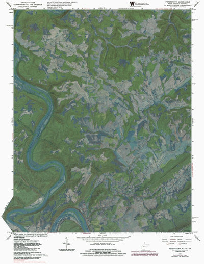 WV-VA-PETERSTOWN: GeoChange 1963-2011 Preview 1