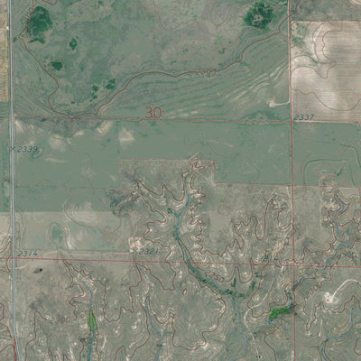 KS-OK-PROFFITT LAKE SW: GeoChange 1971-2014 Preview 2