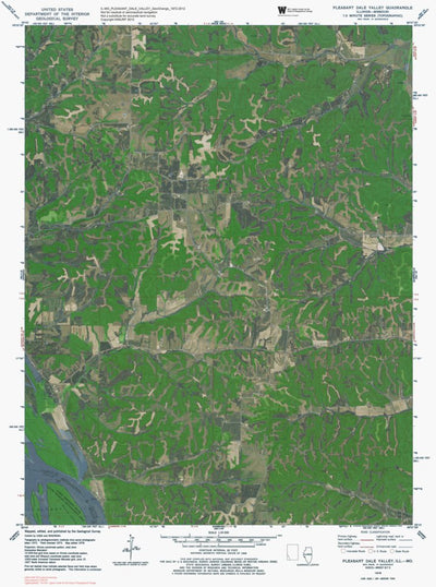 IL-MO-PLEASANT DALE VALLEY: GeoChange 1972-2012 Preview 1