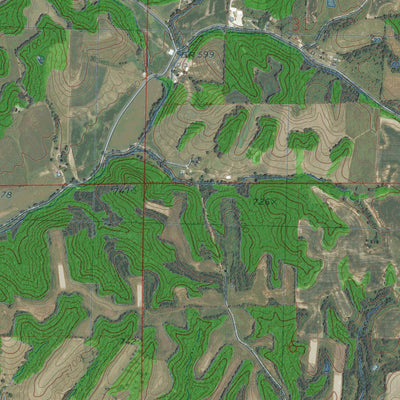 IL-MO-PLEASANT DALE VALLEY: GeoChange 1972-2012 Preview 2