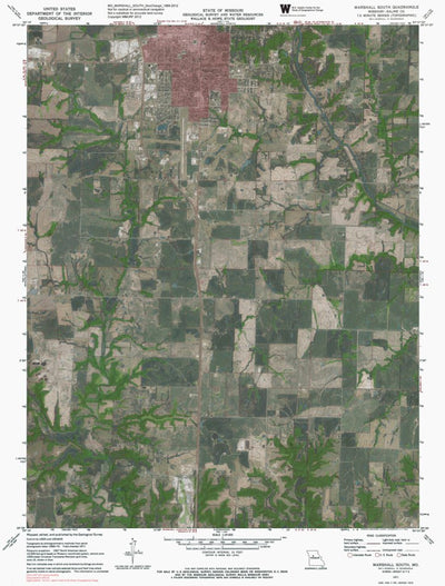 MO-MARSHALL SOUTH: GeoChange 1969-2012 Preview 1