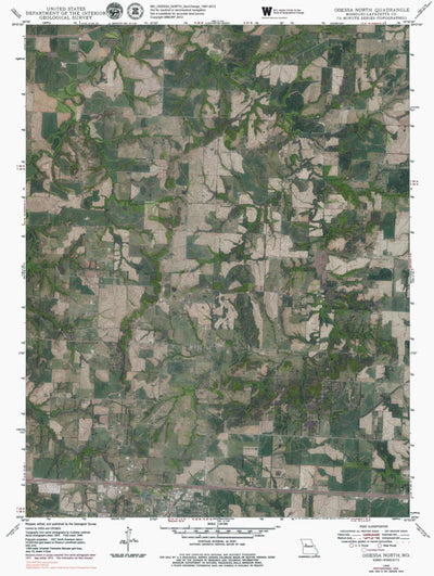 MO-ODESSA NORTH: GeoChange 1947-2012 Preview 1