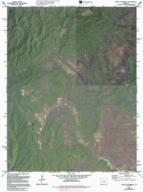 CO-MOUNT PITTSBURG: GeoChange 1947-2011 Preview 1