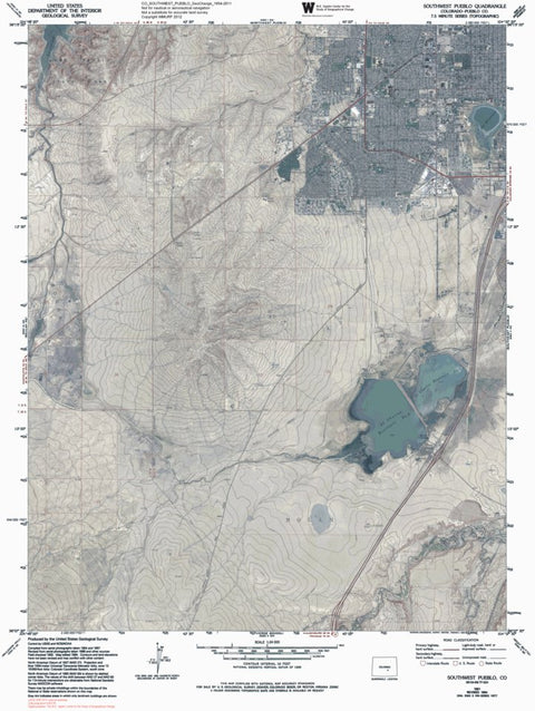 CO-SOUTHWEST PUEBLO: GeoChange 1954-2011 Preview 1